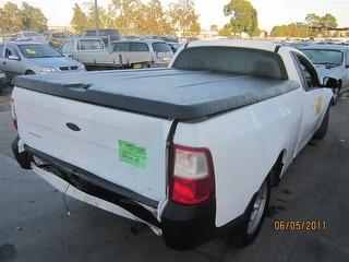 2009 Ford Falcon FG Ute Utility | LPG | White color